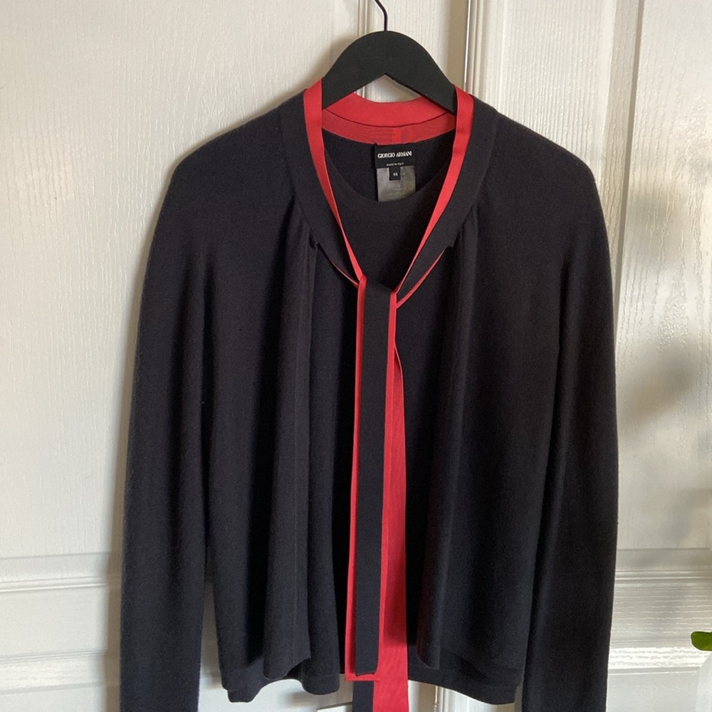 Giorgio Armani 2-pce Cashmere Sweater Set
